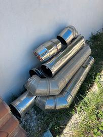 Tubi acciao inox e curve