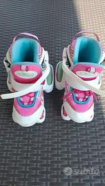 Pattini bambina HUDORA con ruote misura regolabile