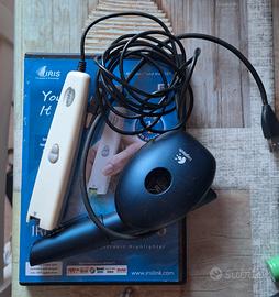 Penna scanner logitech e IrisPen