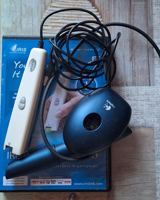 Penna scanner logitech e IrisPen