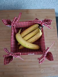 Porta pane o frutta secca Natale