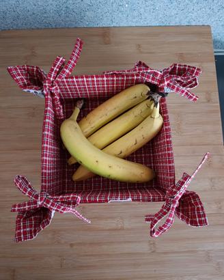 Porta pane o frutta secca Natale