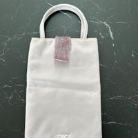 Borsa Armani raso rosa