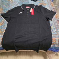 Polo nera Kappa