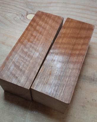 Blocchi legno noce Italiano marezzato alta qualità