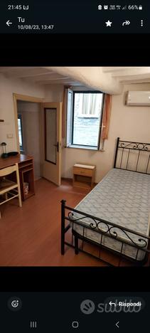 Singola con bagno privato centro pg