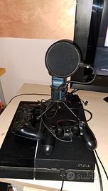 Playstation4 500GB 2 controller + Microfono Gaming