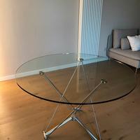Tavolo rotondo vetro