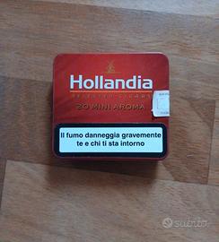 porta sigarette in metallo 