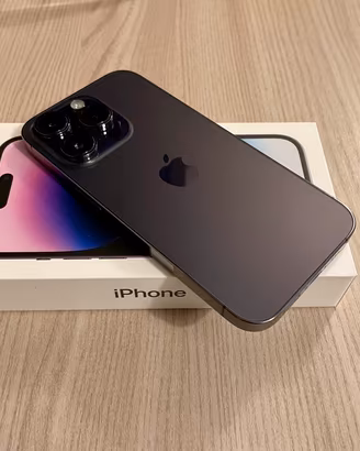 iPhone 14 Pro 256 GB Deep Purple (Batteria nuova)