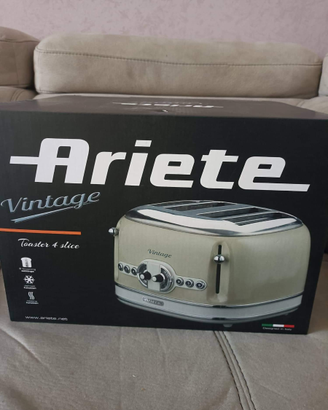 Tostapane ariete vintage nuovo sigillato