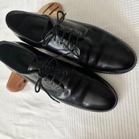 scarpe uomo PELLE nera Alberto Guardiani