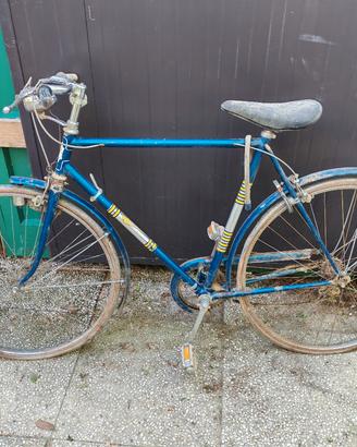 Bici da corsa vintage Trarovi blu