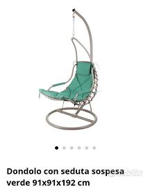 Sedia a dondolo Kasanova