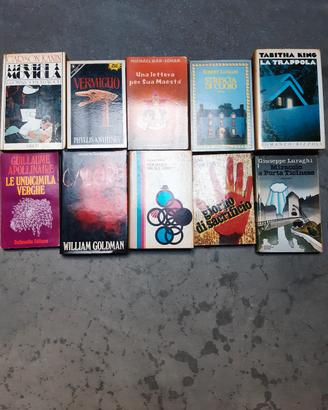 Uba cinquantina di libri anni '70 e '80