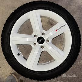 Cerchi originali Audi 17 pollici e gomme invernali