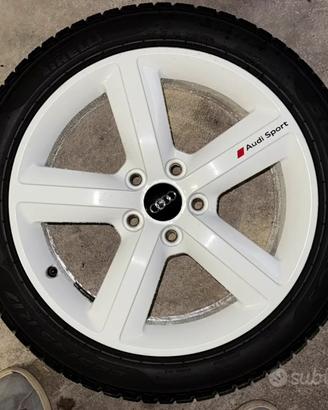 Cerchi originali Audi 17 pollici e gomme invernali