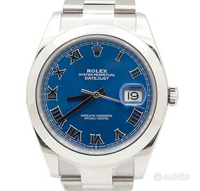Rolex Date Just II ref. 126300 Quadrante Blu