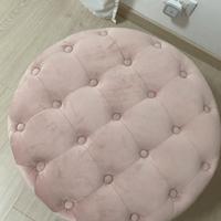 pouf rosa cipria