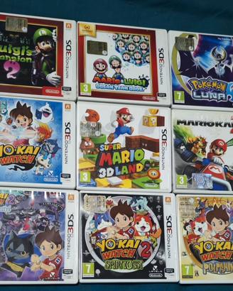 Giochi vari Nintendo 3DS