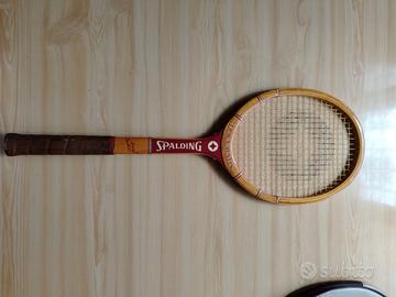 Racchetta da tennis in legno spalding