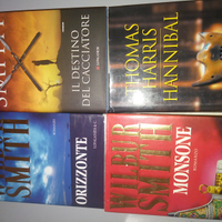 Libri wilbur smith e Thomas Harris