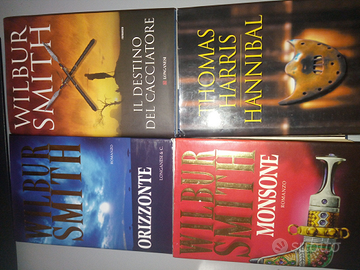 Libri wilbur smith e Thomas Harris