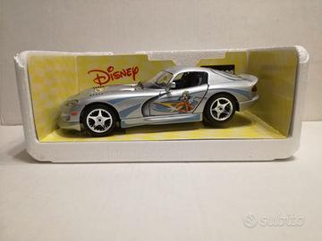 MODELLO AUTO DODGE VIPER GTS WALT DISNEY BURAGO