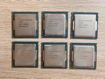 Lotto 6x Intel Celeron G3900