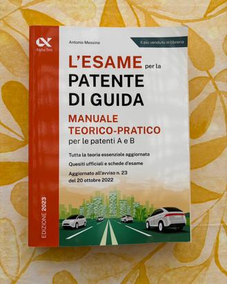 Libro Scuola Guida per Patente A e B