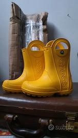 stivaletti per pioggia Crocs originali US11/EUR28