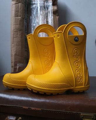 stivaletti per pioggia Crocs originali US11/EUR28