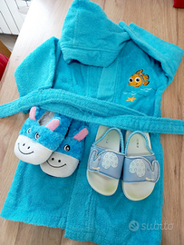 Accappatoio bimbo/a come nuovo con omaggi