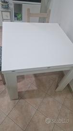Tavolo quadrato salotto/cucina allungabile 