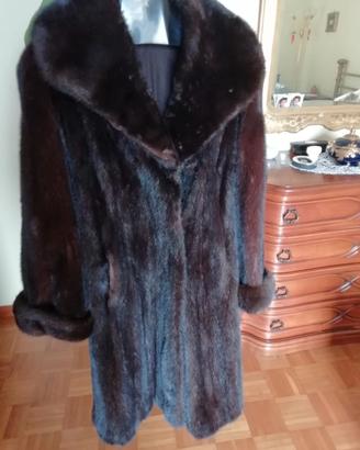 Pelliccia Visone scuro