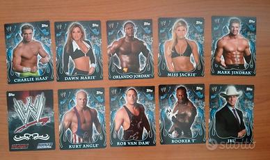 10 Topps WWE trading cards 2005 Smackdown