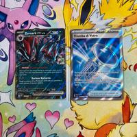 Set 2 carte pokemon ascesa eroica: ex, full art