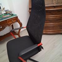 sedia da scrivania o da ufficio con rotelle