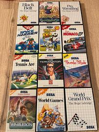 Lotto Sega Master System 12 giochi
