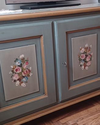 mobile tirolese dipinto a mano