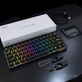 dierya DK61 nera rgb blue switch