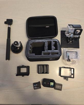GOPRO HERO SOLO ACCESSORI.TELECOMANDO.CASE FRAME.