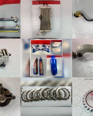 RICAMBI CARENE YAMAHA YZ 125 2T 2002 2004