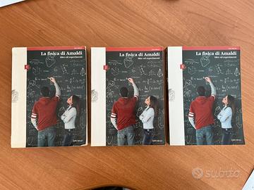 La fisica di Amaldi-Volumi 1,2,3 Zanichelli