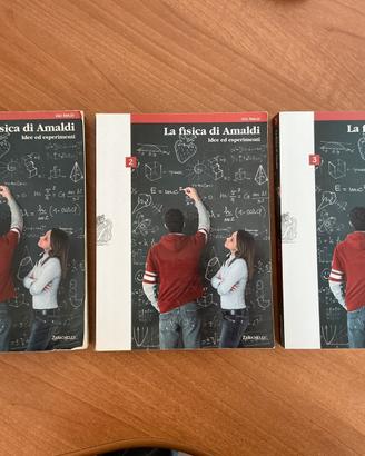 La fisica di Amaldi-Volumi 1,2,3 Zanichelli