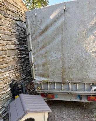 Trailer per trasporto materiali
