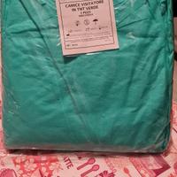 Camice in tnt verde 5 pezzi