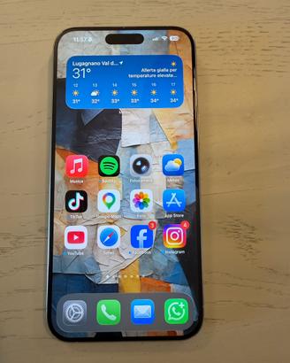 Iphone 15 Pro Max 512Gb - Titanio bianco