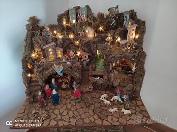 Presepe con cascata