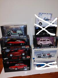 Modellini die cast 1/18 apribili